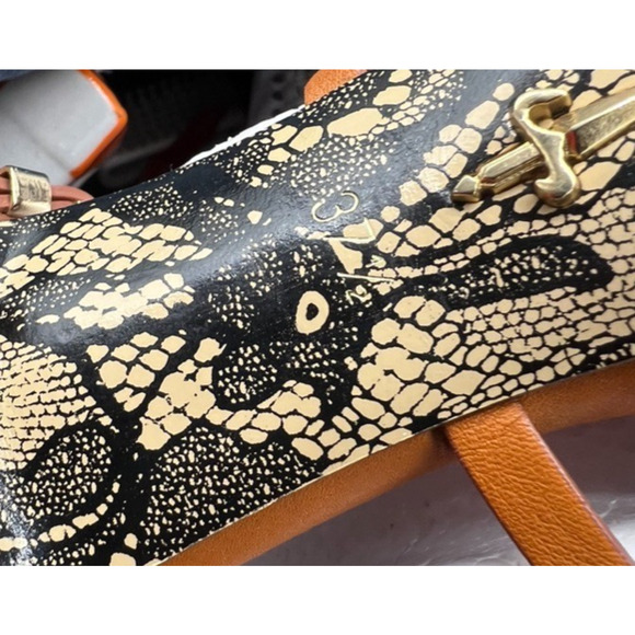 Cesare Paciotti Brown Leather Strappy Platform Sandals Size 37.5 - Picture 11 of 13